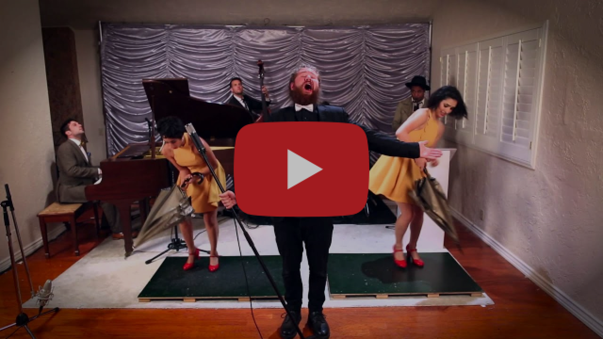 Malá ukážka: Umbrella - Vintage "Singin' in the Rain" Style Rihanna Cover ft. Casey Abrams & The Sole Sisters